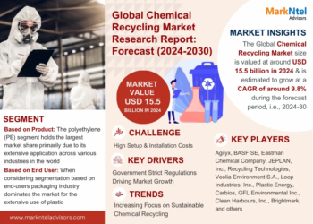 Global Chemical Recycling Market, Share, Trends, Demand, Growth  