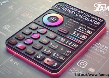 Instagram followers money calculator