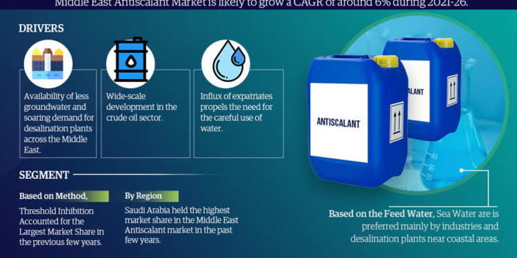 Middle East Antiscalant Market Breakdown By Size, Share, Growth, Trends, and Industry Analysis