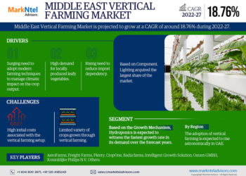 Middle East Vertical Farming Market Growth and Development Insight – Size, Share, Growth, and Industry Analysis