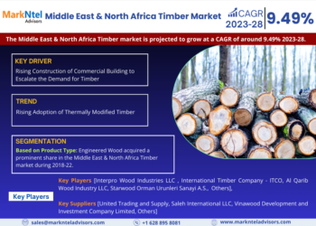 Middle East & North Africa Timber Market Breakdown By Size, Share, Growth, Trends, and Industry Analysis