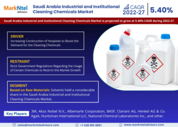 Saudi Arabia Industrial and Institutional Cleaning Chemicals Market Analysis 2027