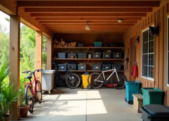 storage shed for under deck​
