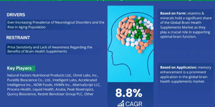 Brain Health Supplements Market Breakdown By Size, Share, Growth, Trends, and Industry Analysis