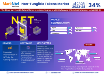 Non-Fungible Tokens Market Expected to Grow at 34% CAGR | Key Trends And Forecast to 2028