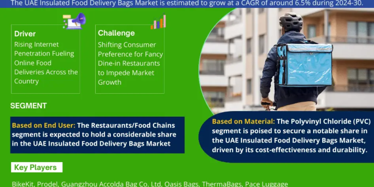 UAE Insulated Food Delivery Bags Market to Witness 6.5% CAGR Growth Amid Rising Demand and Innovation