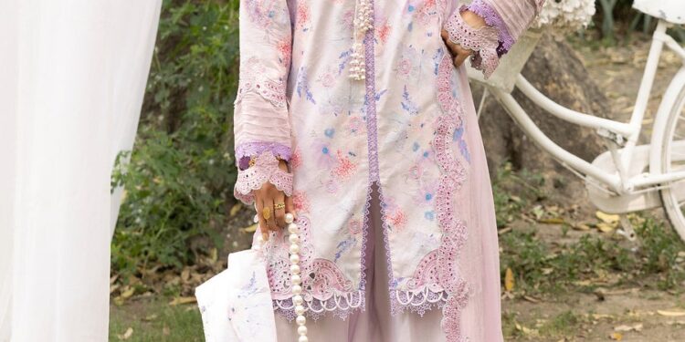 3 piece unstitched suits - SAFANOOR