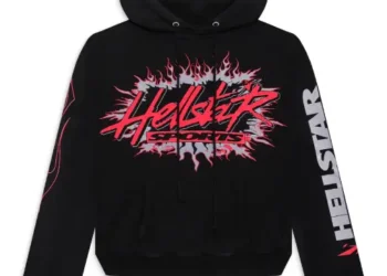 Black-and-Red-Hellstar-Sports-Future-Flame-Hoodie