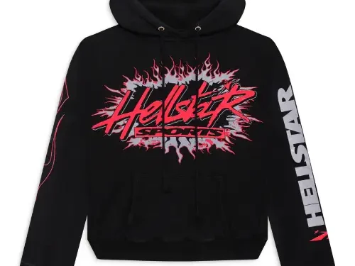 Black-and-Red-Hellstar-Sports-Future-Flame-Hoodie