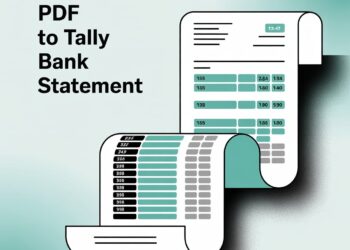 PDF to Tally