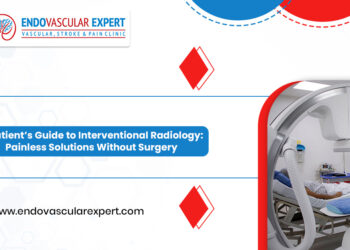 Dr. Nikhil Bansal performing a minimally invasive varicocele treatment in Jaipur