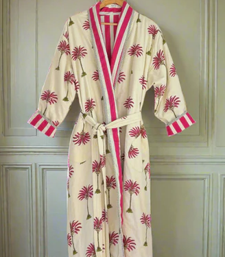 Step into Comfort and Style: The Versatility of Block Print Robes
