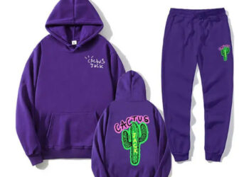 Cactus Jack Purple Tracksuit