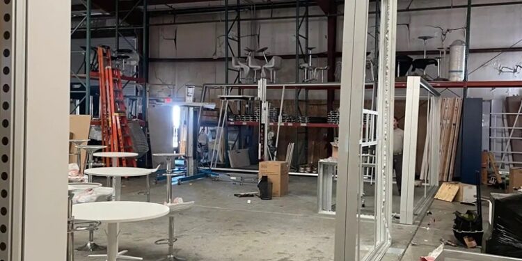 Las Vegas custom trade show display