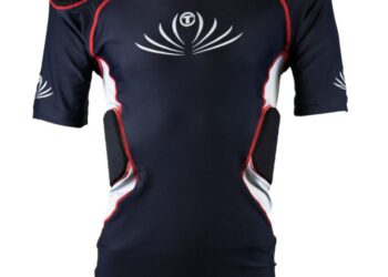 youth padded compression shirts