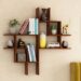 buy wall shelf design from wooden street