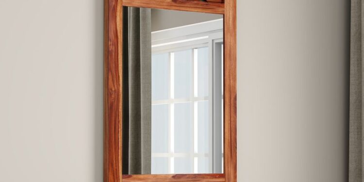 buy wall mirror online from wooden street