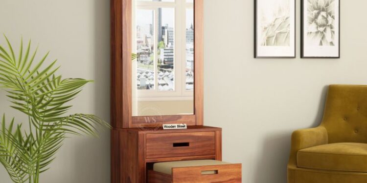 buy dressing table online from wooden street