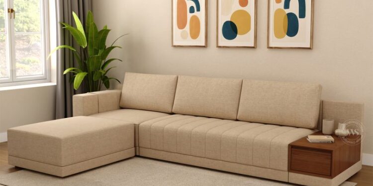 buy l shape sofa online from wooden street