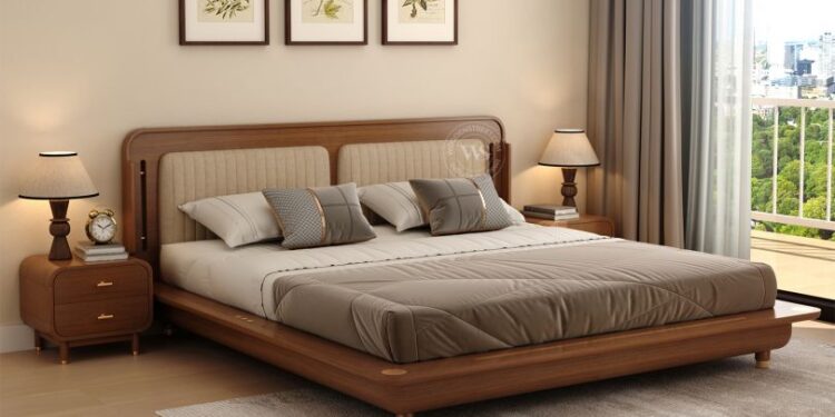 bed design from wooden street