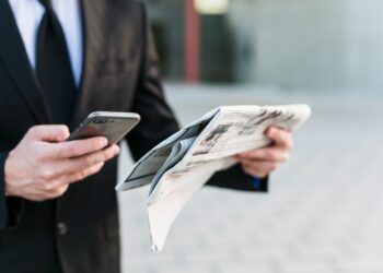 An officer trying to release a press release