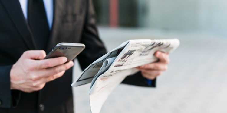 An officer trying to release a press release