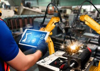 Manufacturing Automation (illustration)