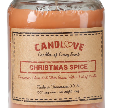 Embrace the Season: The Warmth of Christmas Spice 16 oz. Candles