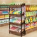 supermarket racks