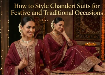 How to Style Chanderi Suits for Festive and Traditional Occasions