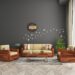 wooden street sofa set