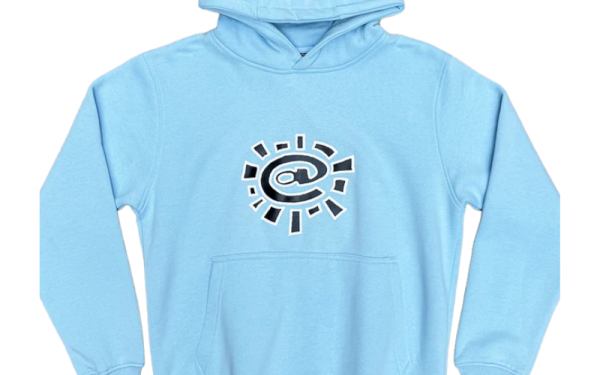 Adwysd Powder Blue @sun Hoodie