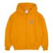 SYNA CIRCLE ZIP HOODIE YELLOW