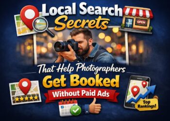 Local Search Secrets That Help Photographers Get Booked Without Paid Ads