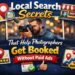Local Search Secrets That Help Photographers Get Booked Without Paid Ads