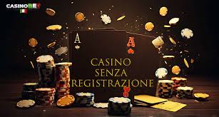 Casin&ograve; senza Documenti Gioca in Sicurezza e Anonimato