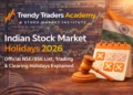 indian stock market holiday