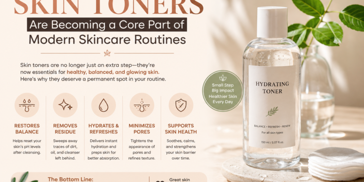 Why Skin Toners Are Becoming a Core Part of Modern Skincare Routines