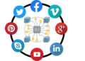 AI Social Media Management Tool dashboard showing analytics, scheduling posts, and engagement metrics highlighting common mistakes in social media growth strategy.