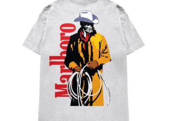 Warren Lotas Roper T-Shirt - White