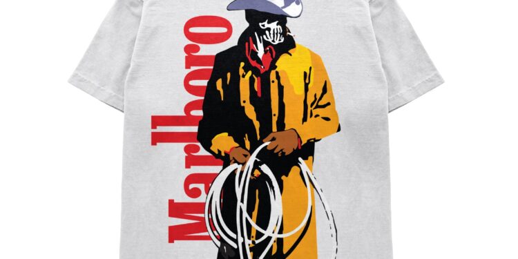 Warren Lotas Roper T-Shirt - White