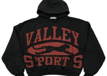 Vale Forever Valley Sports Panther Black Hoodie